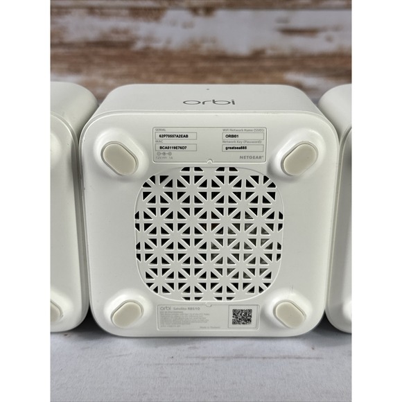 ORBI RBR10 WiFi Mesh Router + 2 RBS10 Satellites - Used Tested - Picture 6 of 9